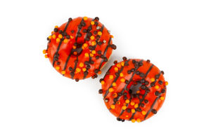 Донат HALLOWEEN зі смаком апельсина 65г