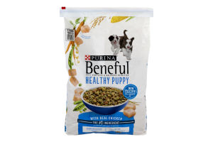 Purina Beneful Healthy Puppy Food with Real Chicken - 15.5 LB