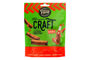 Гренки ржано-пшеничные Крепкий табаско Craft Bars Flint д/п 80г