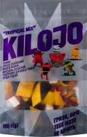 Суміш кокос, манго, мигдаль, родзинки Джамбо, ягоди годжі Tropical mix Kilojo д/п 100г
