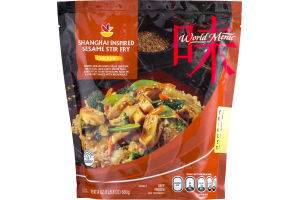 Ahold World Menu Chinese Shanghai Inspired Sesame Stir Fry