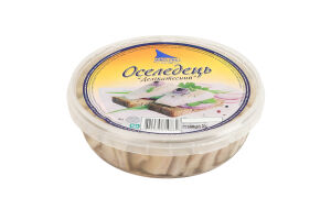 Сельдь филе-кусочки в масле Деликатесная Матье Добра риба п/у 500г