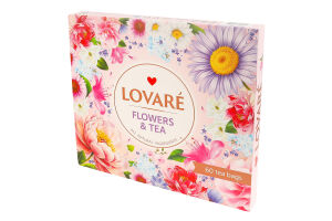 Набор чаев Flowers&Tea Lovare к/у 12х5шт