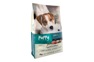 Корм д/цуценят Тесті Паппі з куркою рисом та овочами сухий 3кг Інтернутрі