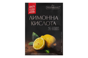 Кислота лимонна харчова Pripravka м/у 100г