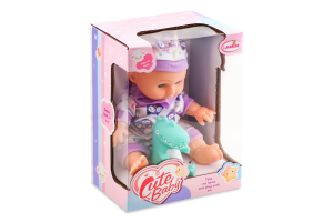 Іграшка Пупс Cute baby з аксесуаром 22см в асортименті Solar