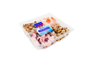 Микс из морепродуктов вареный Norven охл лоток 400г