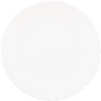 Тарілка обідня Blanco Wave склокераміка 22см Vittora