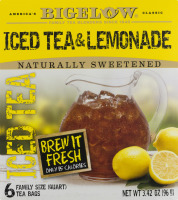 Bigelow Iced Tea & Lemonade - 6 CT