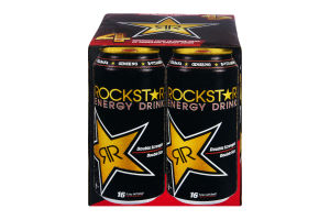 Rockstar Energy drink 4pk 16oz cans 64oz (818094000079)