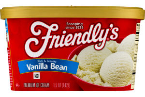 Friendly's Premium Ice Cream Vanilla Bean