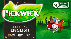Чай черный натуральный English Original Pickwick к/у 20х2г