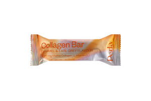 Батончик колагеновий з начинкою зі смаком карамелі та чаю Earl Grey Collagen bar Perla Helsa м/у 45г