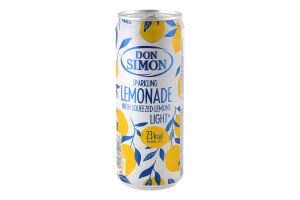Напій безалкогольний соковий середньогазований пастеризований Lemonade Don Simon з/б 330мл