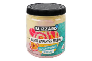 Мороженое сорбет на кокосовом молоке Манго-маракуйя-малина Blizzard п/б 270г