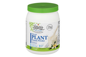 Nature's Promise Vegan Plant Protein Powder Vanilla