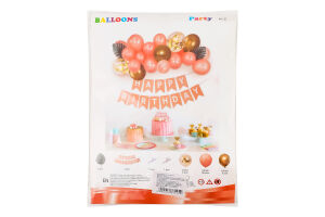 Декорация из воздушных шариков Yiwu Lego Import&Export Co. Ltd. 1шт