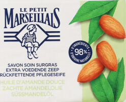 Мыло с маслом сладкого миндаля Le Petit Marseillais 2х100г