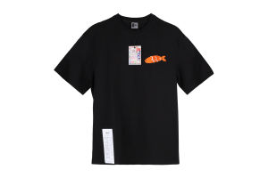 Футболка Чайка-Чек чорна S