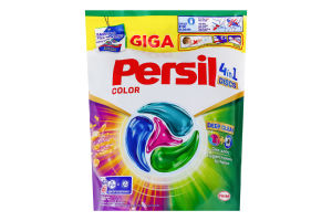 Средство моющее для стирки цветных вещей 4в1 Диски Color Deep clean Persil 68х16.5г