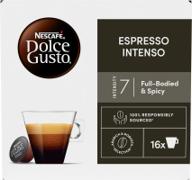 Кава смажена мелена Espresso intenso Dolce gusto Nescafe к/у 16х7г