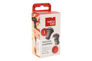 Пробка вакуумная для хранения вина №422171 Grey Vacu Vin 2шт