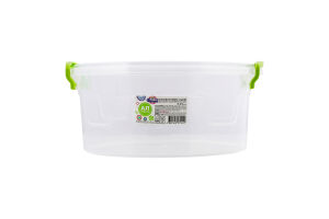 Контейнер універсальний 2.1л 210х200х93мм №3 Круглий Ал-Пластик 1шт