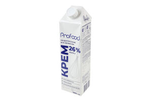 Крем кондитерський 26% ультрапастеризований для збивання ProFood т/п 1кг