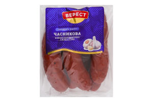 Колбаса из мяса птицы Чесночная Верест п/к 1с кг