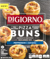 DiGiorno Pizza Buns Pepperoni - 6 CT