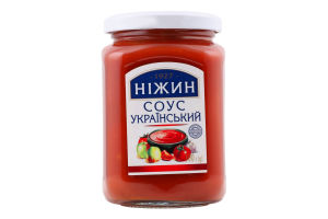 Соус стерилизованный Украинский Ніжин с/б 300г