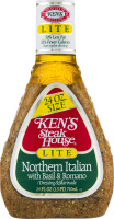 Ken's Steak House Lite Northern Italian with Basil & Romano Dressing & Marinade