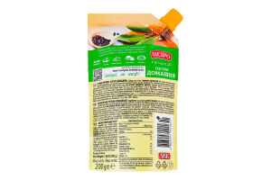 Гірчиця з чорним перцем та куркумою Гостра домашня Щедро д/п 200г