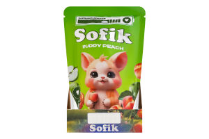Напиток соковый безалкогольный негазированный со вкусом персика Ruddy peach Sofik д/п 200мл