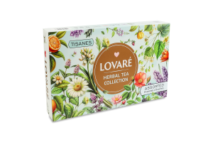 Набор чаев травяных Herbal tea collection Lovare к/у 64шт