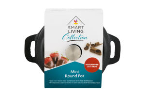 Smart Living Cast Iron Mini Round Pot