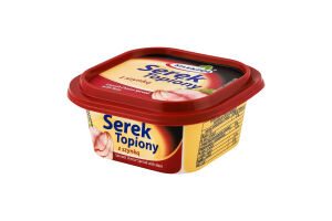 Сир плавлений з шинкою 27% 100г Mlekpol