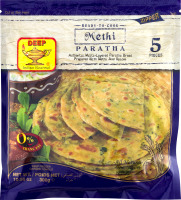 Deep Ready-To-Cook Methi Paratha - 5 CT