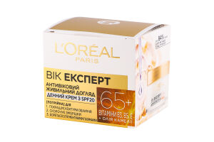 Крем для кожи лица дневной против морщин SPF 20 Возраст эксперт 65+ L'Oreal Paris 50мл