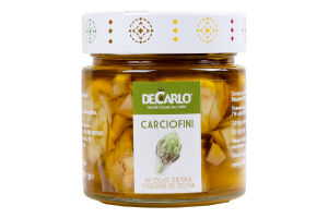 Артишоки DeCarlo цілі в оливковій олії EV