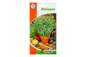 Насіння Майоран 0,3г Яскрава