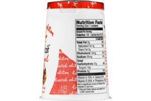 Yoplait Original Low Fat Yogurt Apple Crisp