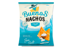 Чипсы кукурузные с морской солью Nachos Buenos м/у 90г