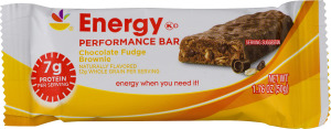 Ahold Energy Performance Bar Chocolate Fudge Brownie