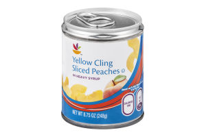Ahold Yellow Cling Peaches Sliced in Heavy Syrup