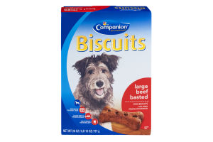 Companion Dog Biscuits Large Beef Basted