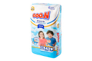 Підгузки-трусики Slim&Comfortable XL 12-17кг 42шт Goo.N