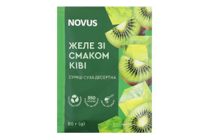 Желе зі смаком ківі Novus 80г