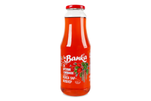 Сік з цукром пастеризований з настоєм шипшини березовий the Banka с/пл 1л