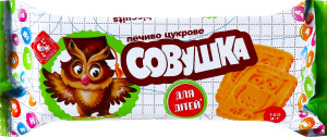 Печенье для детей сахарное Совушка Zhytomyr Lasoshchi м/у 160г
